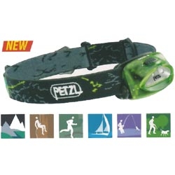 lampada frontale  petzl tikkina 2